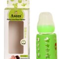 asees-infant-baby-glass-feeder-with-silicone-cover-bottle-milk-feeder-bottle-for-new-born-baby-multicolor-avialable-120ml