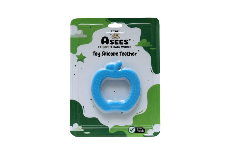 Asees Silicone Fruit Shape Teethers for Baby 6-12 Months| Baby Teether 3-6 Months Babies BPA Free | Tethers for Babies