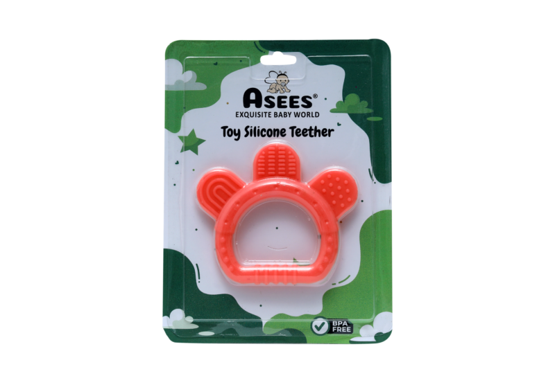 Asees Toy Silicone Tether Apple Pink