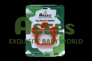 Asees Toy Silicone Tether Apple Red