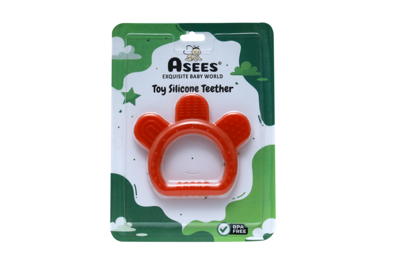 Asees Toy Silicone Tether Apple Red