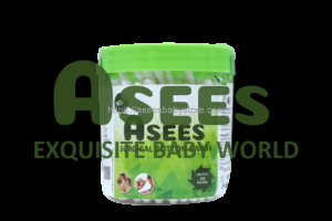 Asees PURE & SOFTEST COTTON EAR SWABs 100 STEMS